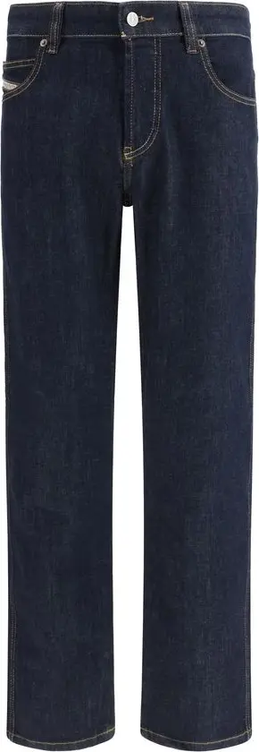 Black Cotton Slim Fit Jeans