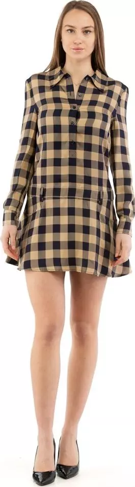Multicolor Viscose Casual Dress