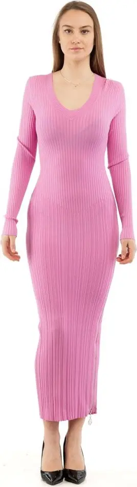 Multicolor Viscose Casual Dress