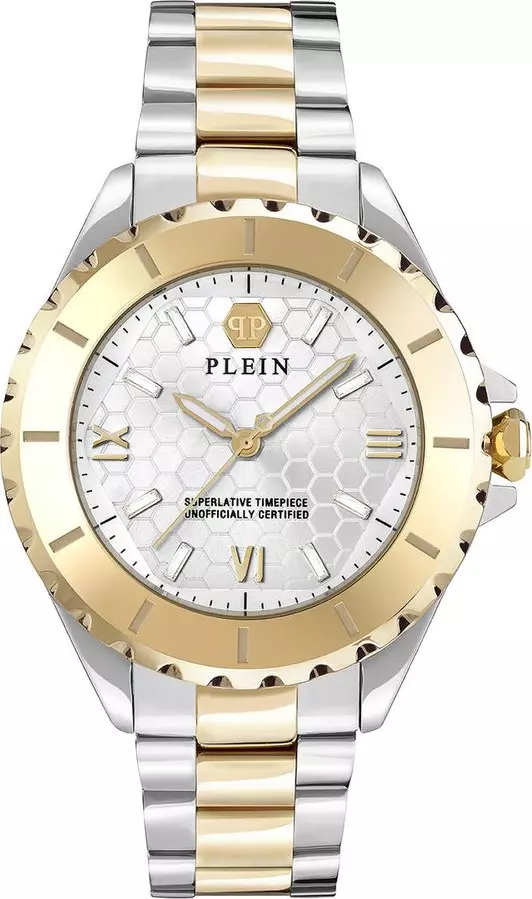 Gold Stainless Steel Dress Watch