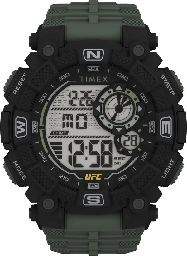 Bicolor Rubber Sport Watch