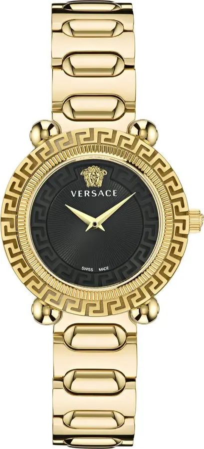 Gold Stainless Steel Dress Watch