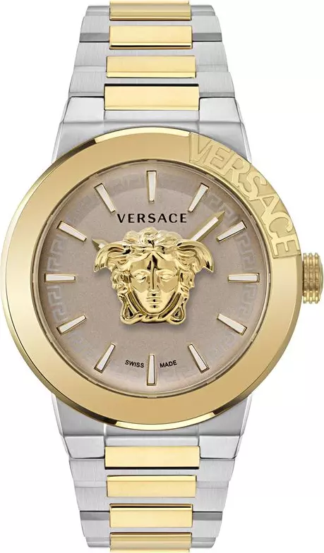 Gold Stainless Steel Dress Watch