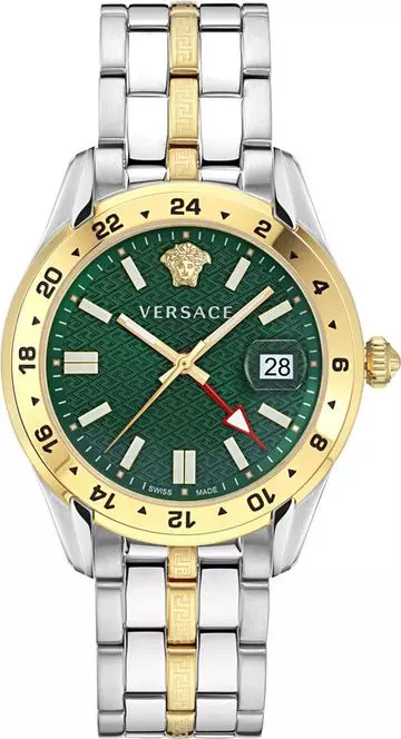 Gray Stainless Steel Dress Watch