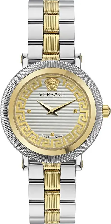 Gray Stainless Steel Dress Watch