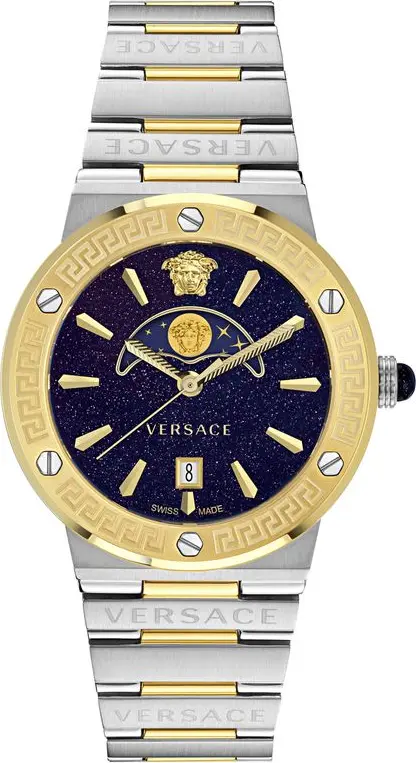 Gray Stainless Steel Dress Watch