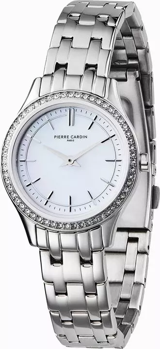 Gray Stainless Steel Dress Watch