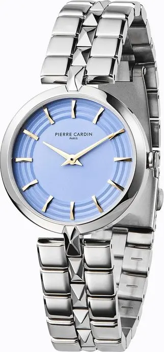 Gray Stainless Steel Dress Watch