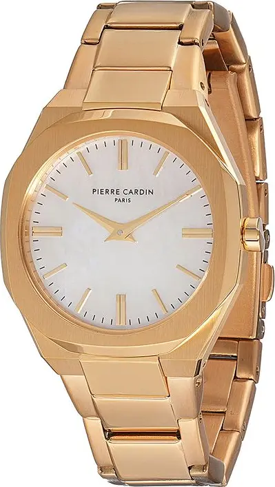 Gold Stainless Steel Dress Watch