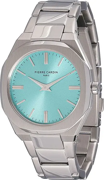 Gray Stainless Steel Dress Watch