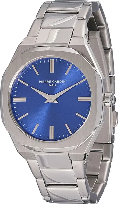 Gray Stainless Steel Dress Watch