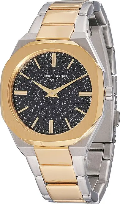 Gray Stainless Steel Dress Watch