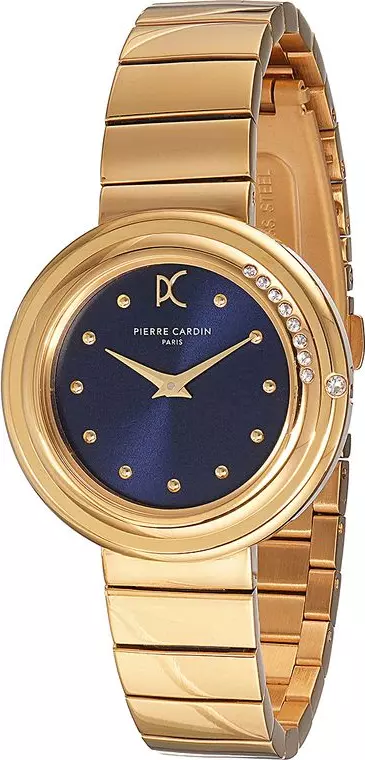 Gold Stainless Steel Dress Watch