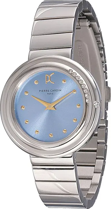 Gray Stainless Steel Dress Watch