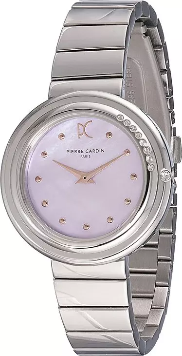 Gray Stainless Steel Dress Watch