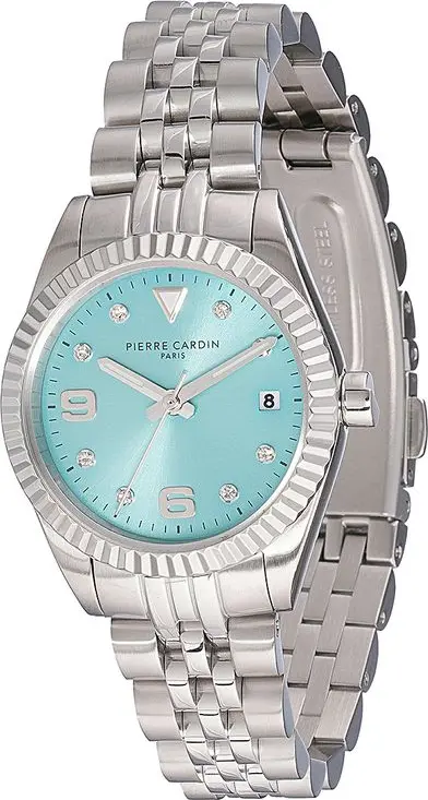 Gray Stainless Steel Dress Watch