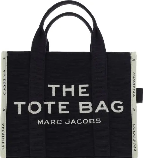 Black Cotton Handbag
