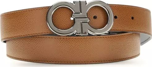 Brown Calf Leather Bos Taurus Regular Belt