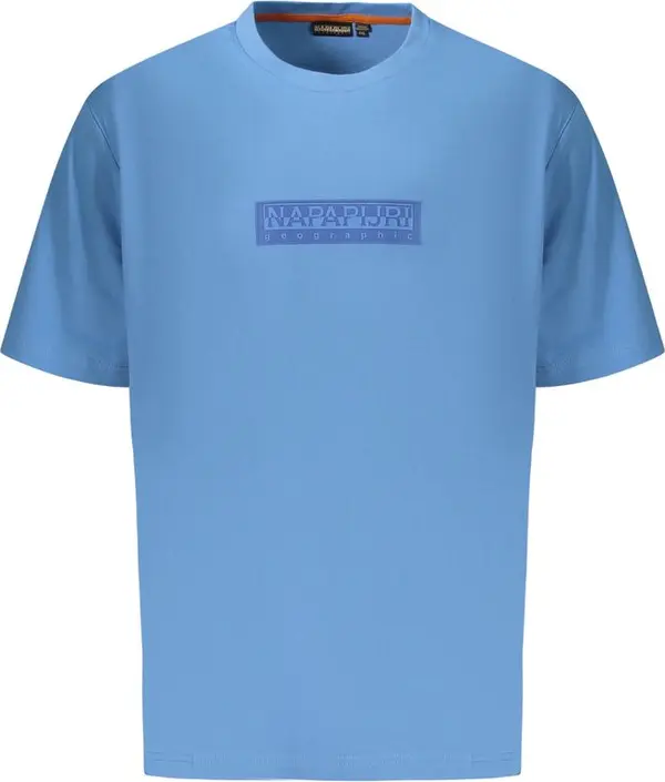 Azzurro Cotton Men's T-Shirt