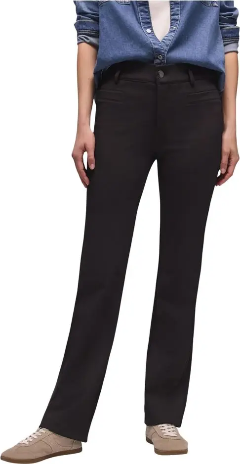Black Polyamide Pants