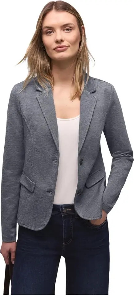Blue Polyacrylic Blazer