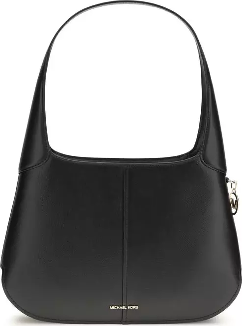 Black Calf Leather Bos Taurus Shoulder Bag