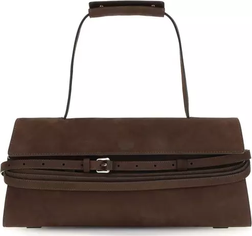Brown Calf Leather Bos Taurus Shoulder Bag