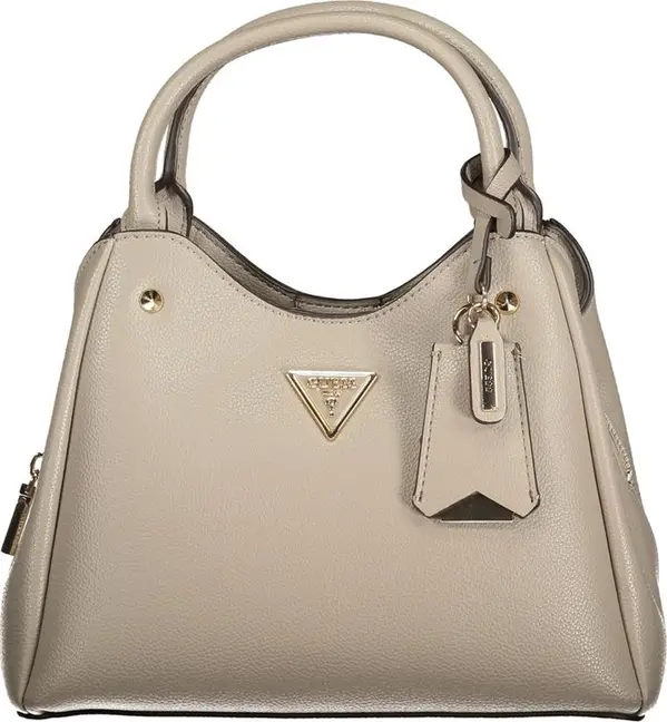 Grigio Poliuretano Women Handbag