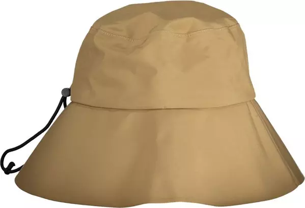 Brown Polyester Women Hat