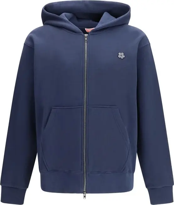 Blue Cotton Sweatshirt
