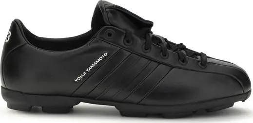 Black Calf Leather Bos Taurus Athletic Sneakers