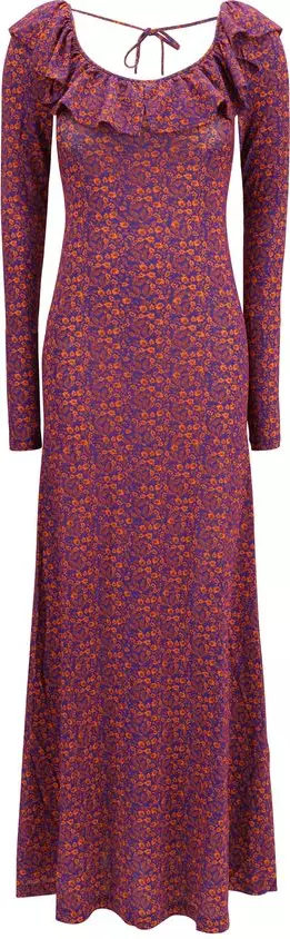 Multicolor Viscose Casual Dress