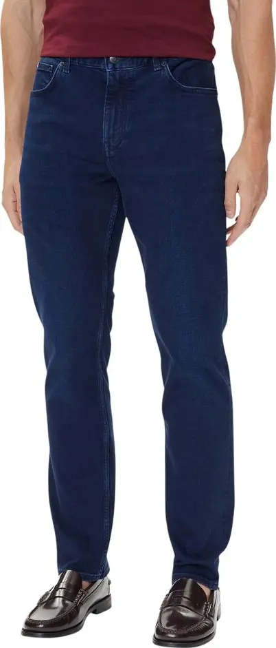 Blue Recycled Cotton Relaxed Fit Jeans