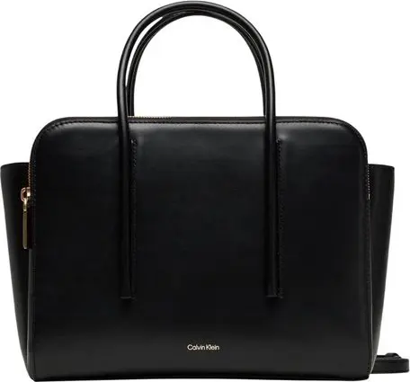 Black Leather Handbag