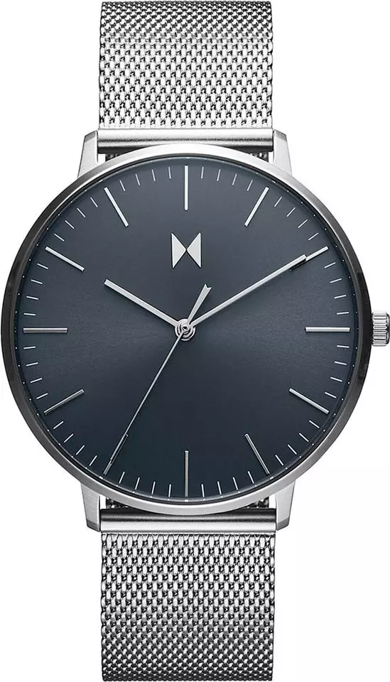 Gray Stainless Steel Dress Watch