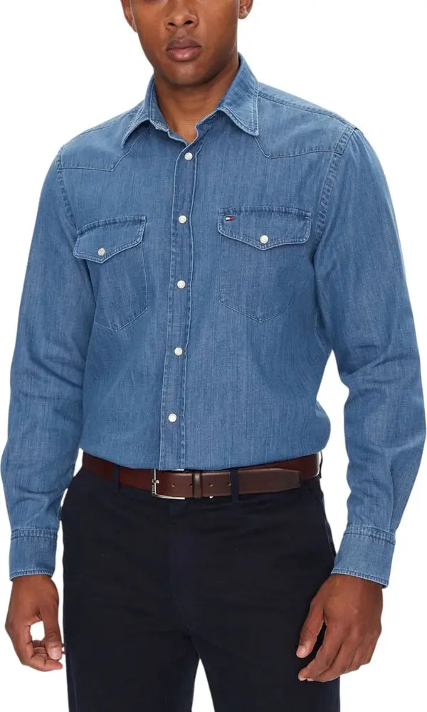 Light Blue Denim Shirt