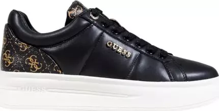 Bicolor Polyester Low Top Sneakers