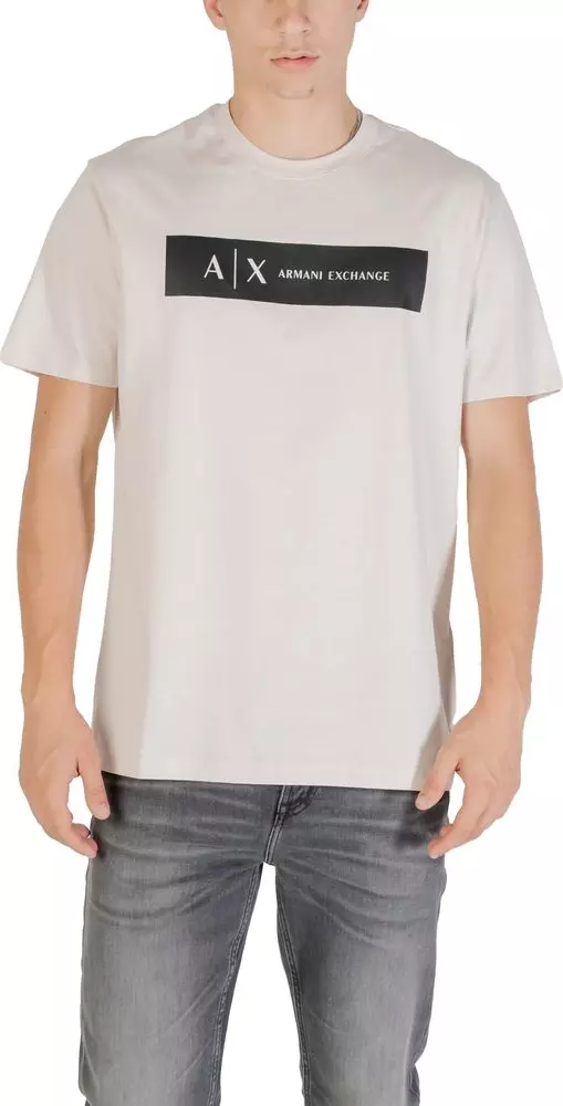 Beige Cotton T-Shirt