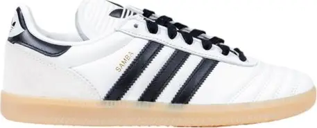 Black And White Artificial Leather Athletic Sneakers