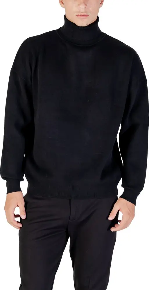 Black Viscose Sweatshirt