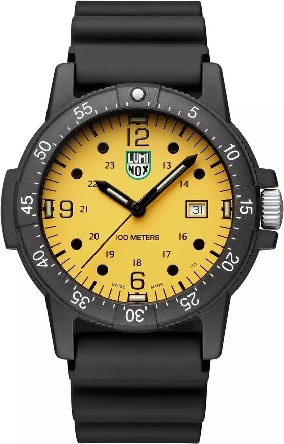 Black Resin Sport Watch