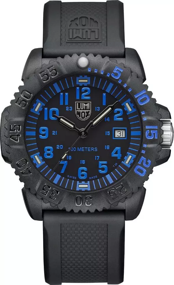 Black Resin Sport Watch