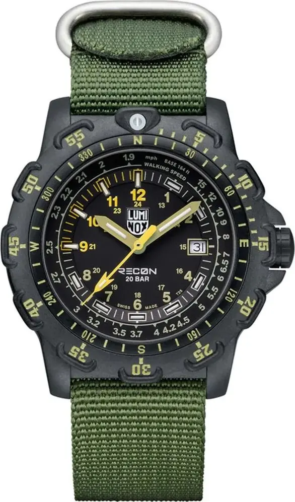 Bicolor Nylon Sport Watch