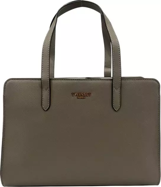 Grey PU Women Shoulder Bag