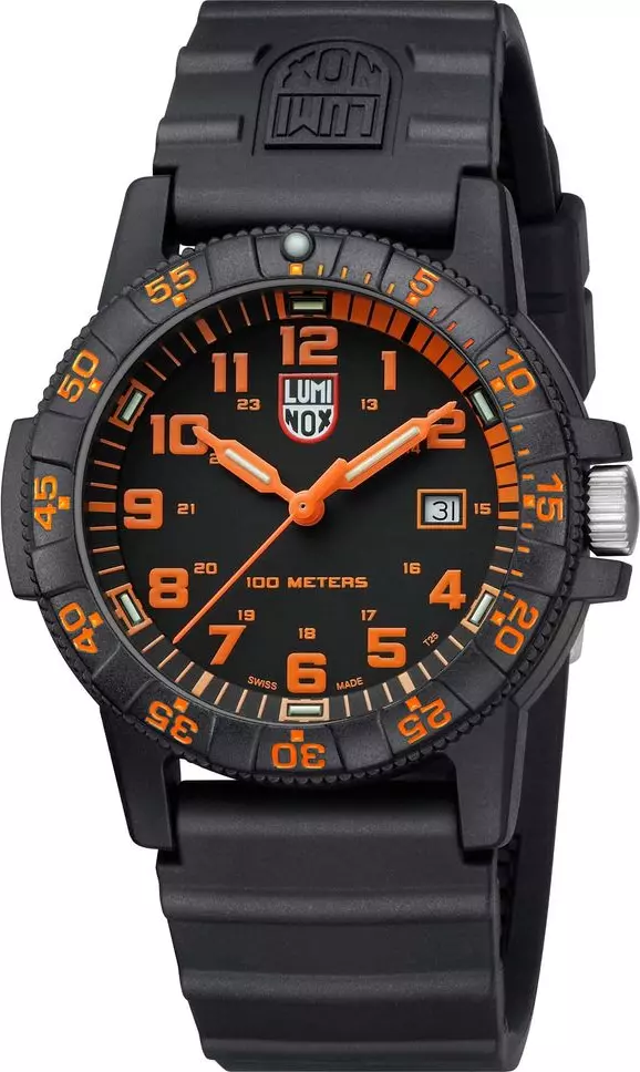 Black Resin Sport Watch