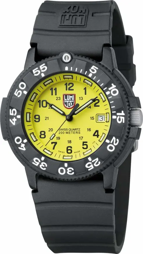 Black Rubber Sport Watch