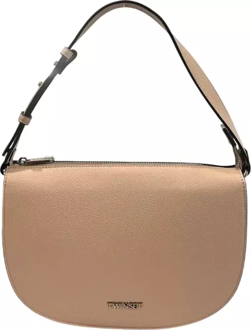 Pink PU Women Shoulder Bag