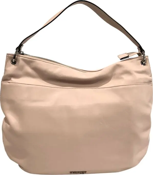 Pink PU Women Shoulder Bag