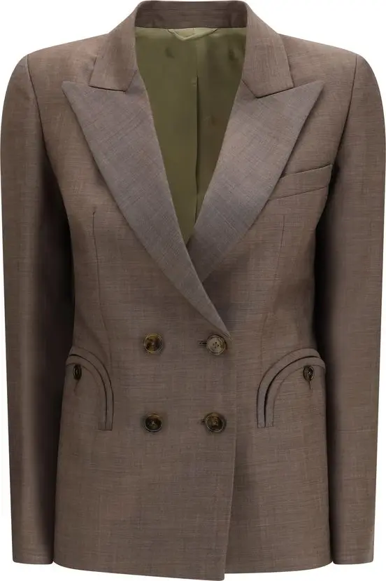Brown Wool Blazer