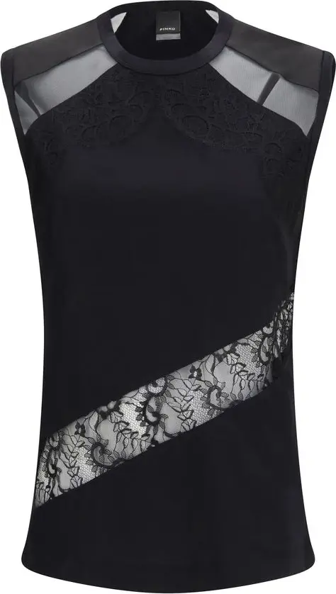 Black Cotton T-Shirt